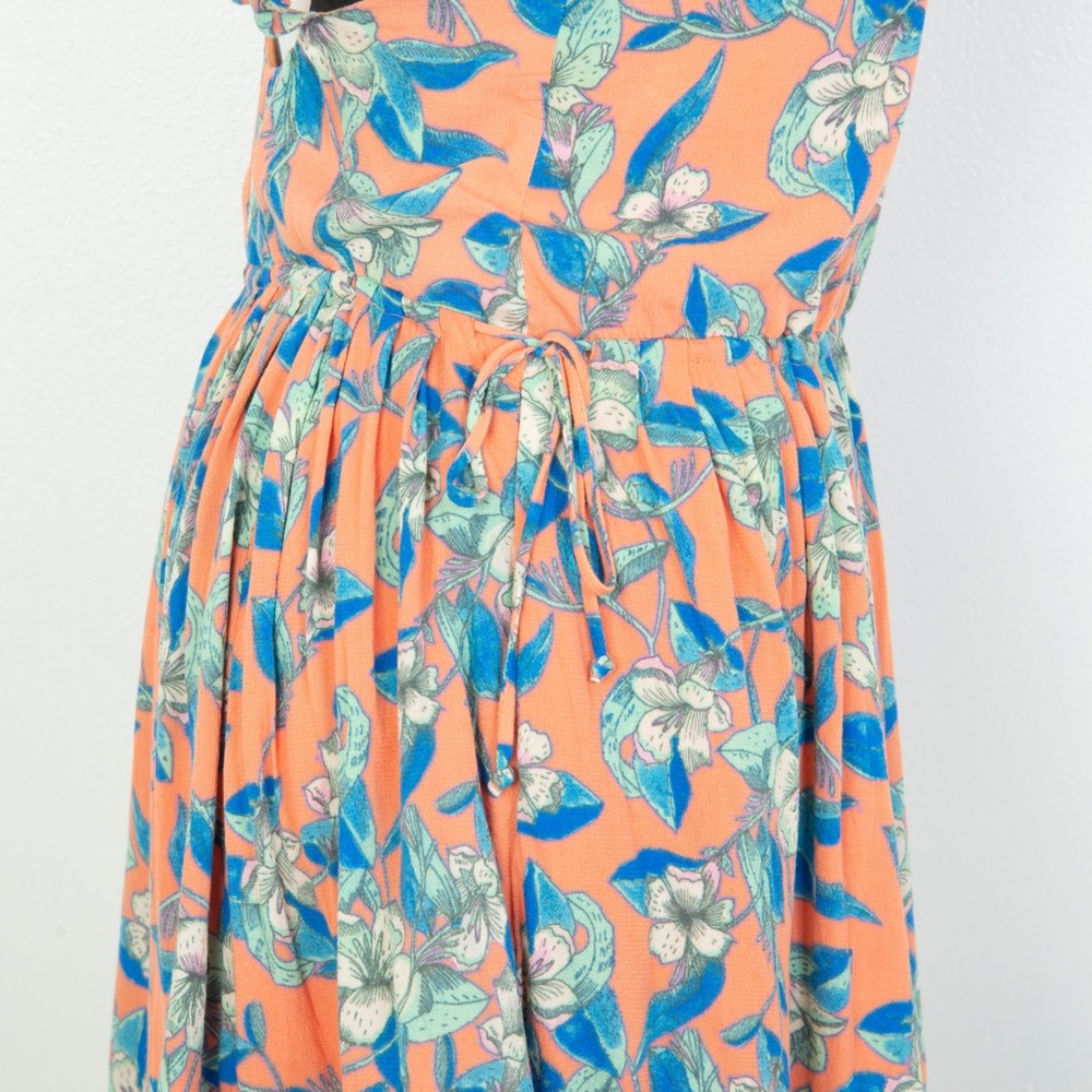 Free People Orange Dear You Mini Dress - Picture 7 of 10